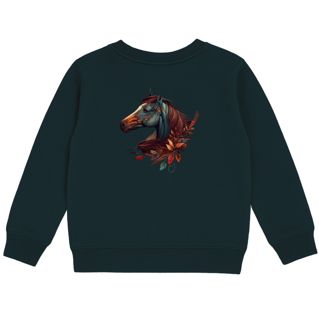 Spice Wardrobe Kids Bottle Green Round Neck Sweat Shirts | Premium 100% Cotton | Rich Ultra Soft Fabric | Comfortable Solid Color Printed Sweat Shirts for Boys and Girls (Copy)