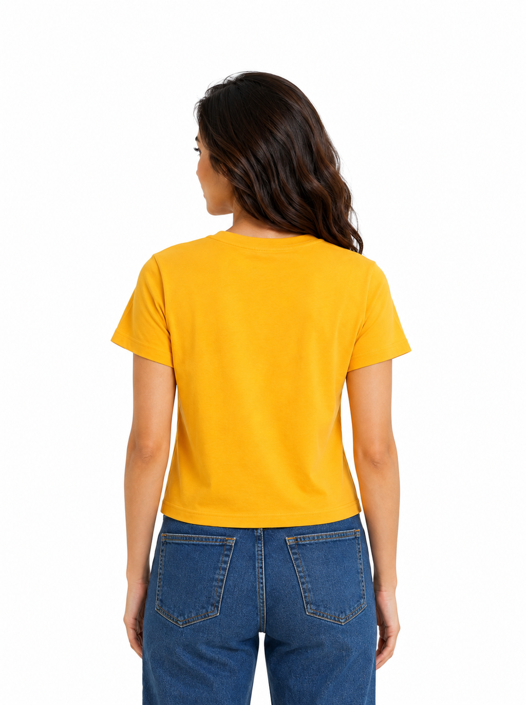 Spice Wardrobe Plain Cotton Women T-Shirt
