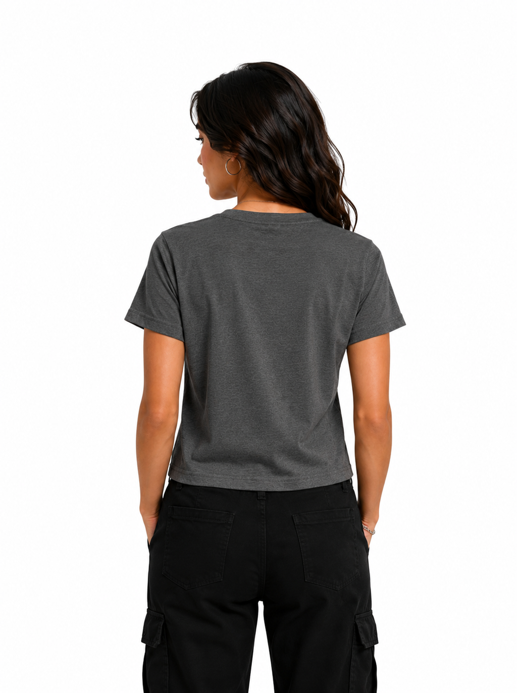 Spice Wardrobe Plain Cotton Women T-Shirt