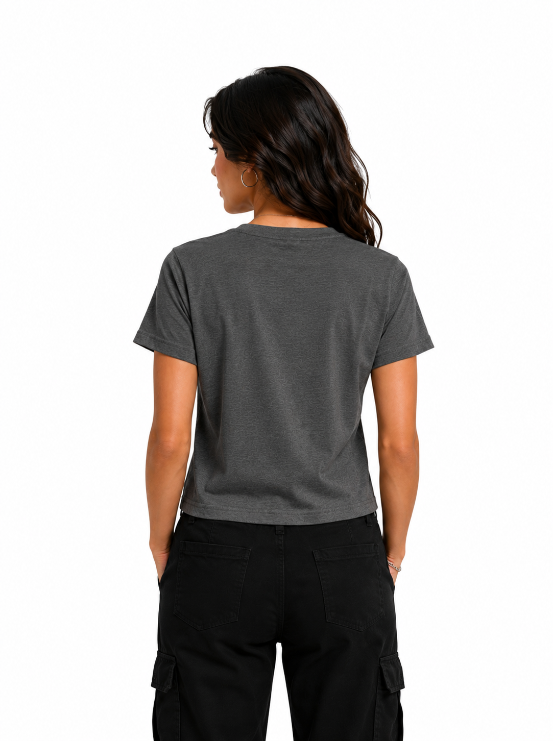 Spice Wardrobe Plain Cotton Women T-Shirt