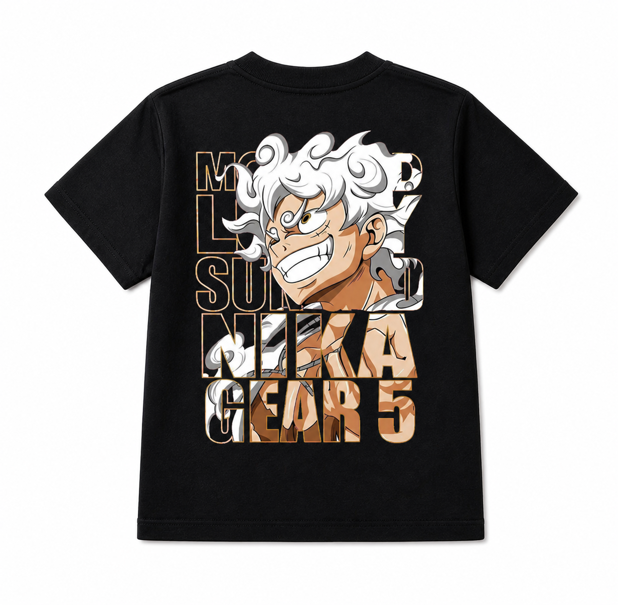 Kids Pure Cotton Luffy Graphic T-Shirt