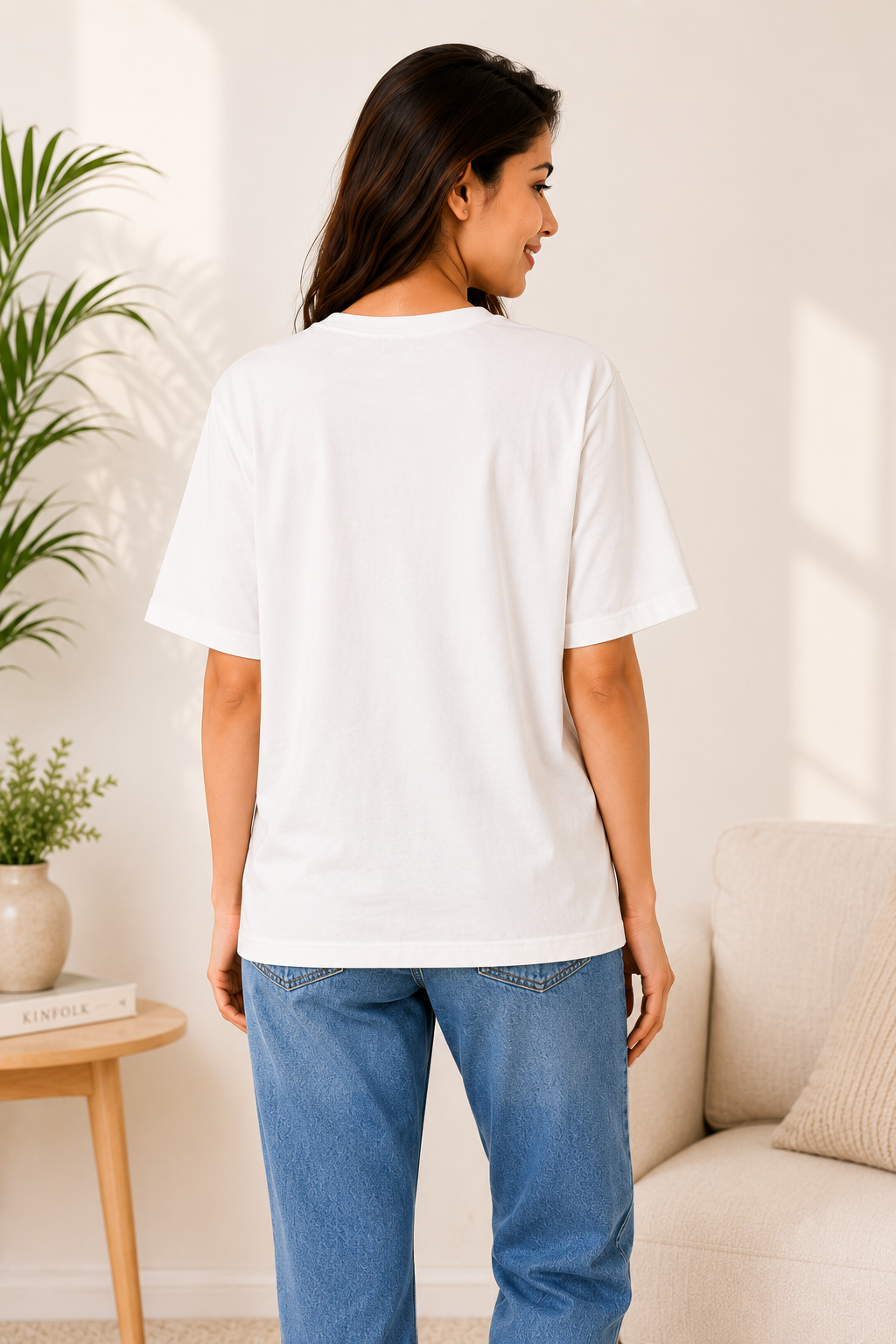 Spice Wardrobe Oversized Cotton Women's T-Shirt