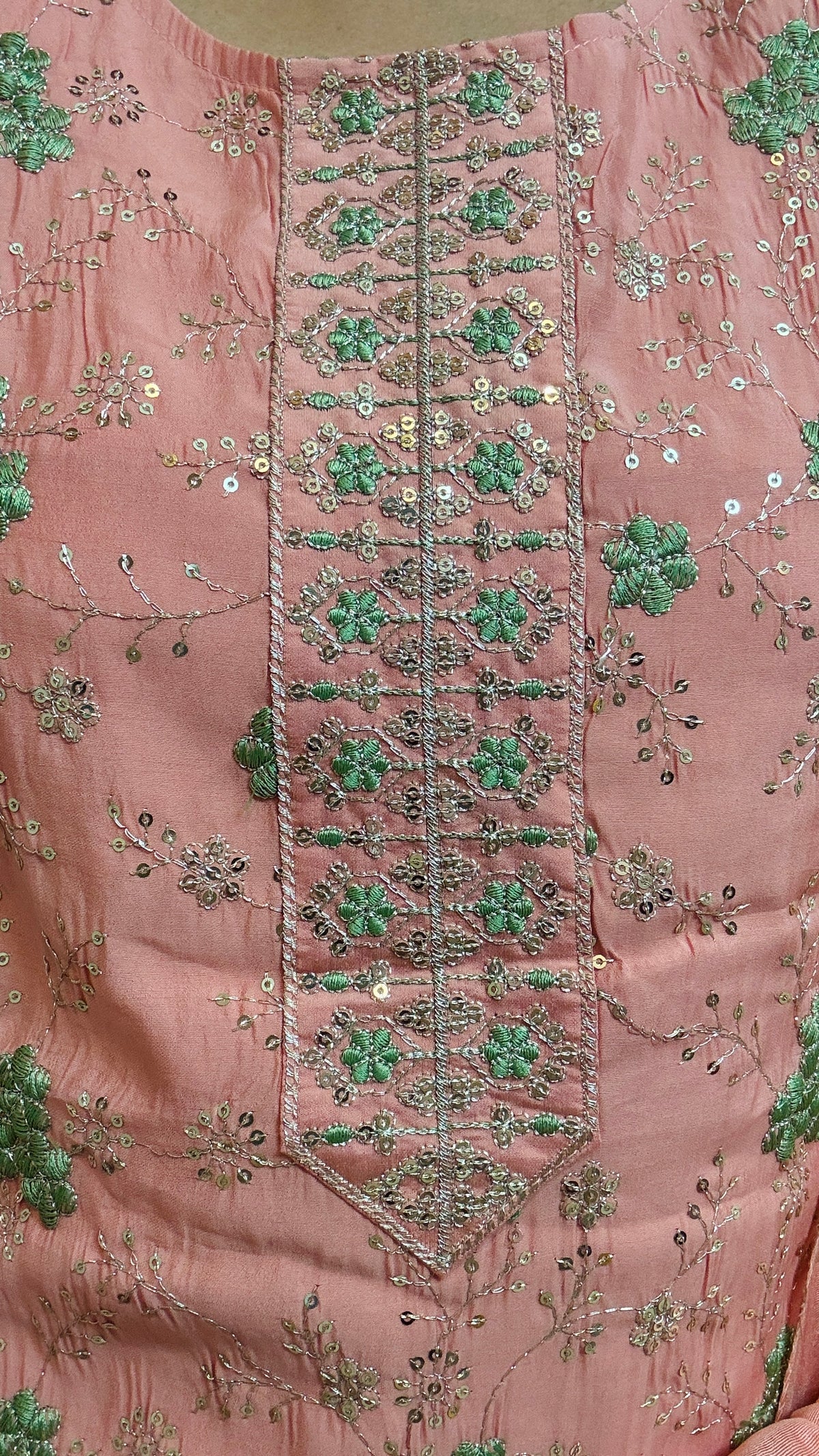 Spice Wardrobe Soft Silk 3 pieces Suit party wear