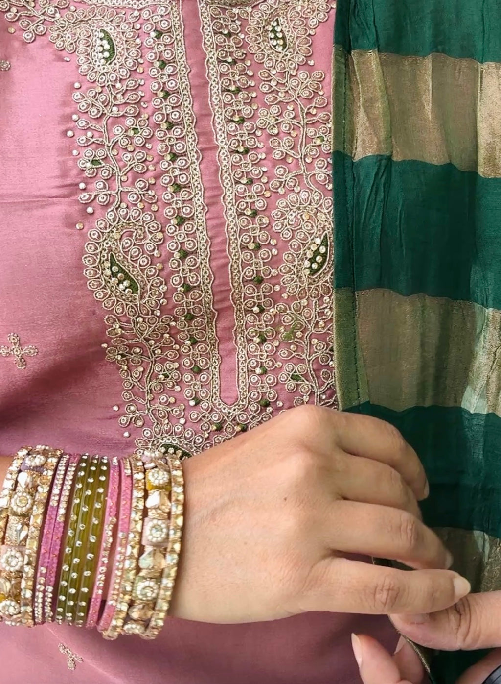 Spice Wardrobe Soft Silk 3 pieces Sharara Suit party wear