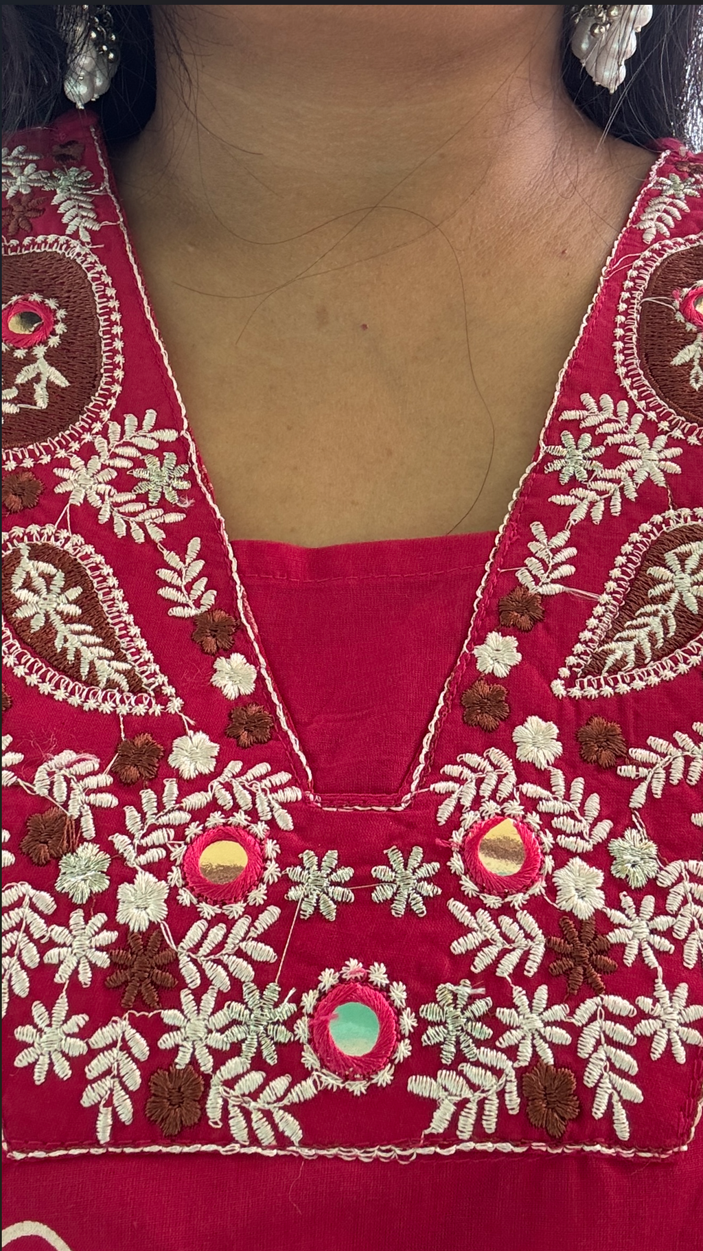 Spice Wardrobe Elegant Queen Pink Cotton Suit
