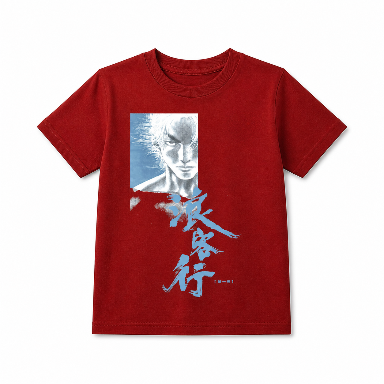 Kids Pure Cotton Red Graphic Print T-Shirt