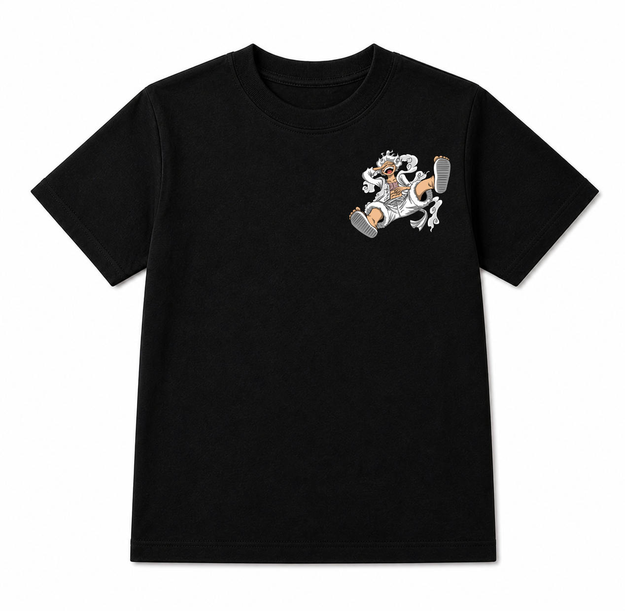 Kids Pure Cotton Luffy Graphic T-Shirt