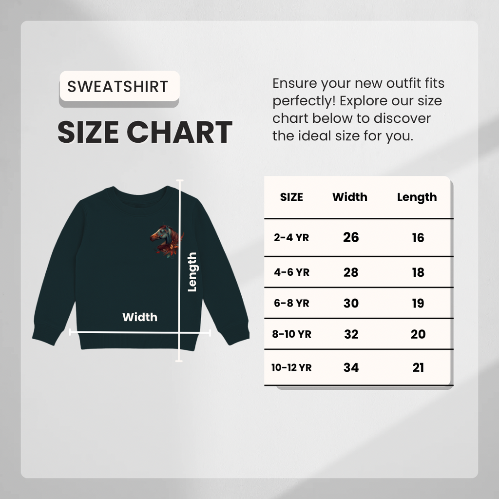 Spice Wardrobe Kids Olive Round Neck Sweat Shirts | Premium 100% Cotton | Rich Ultra Soft Fabric | Comfortable Solid Color Printed Sweat Shirts for Boys and Girls
