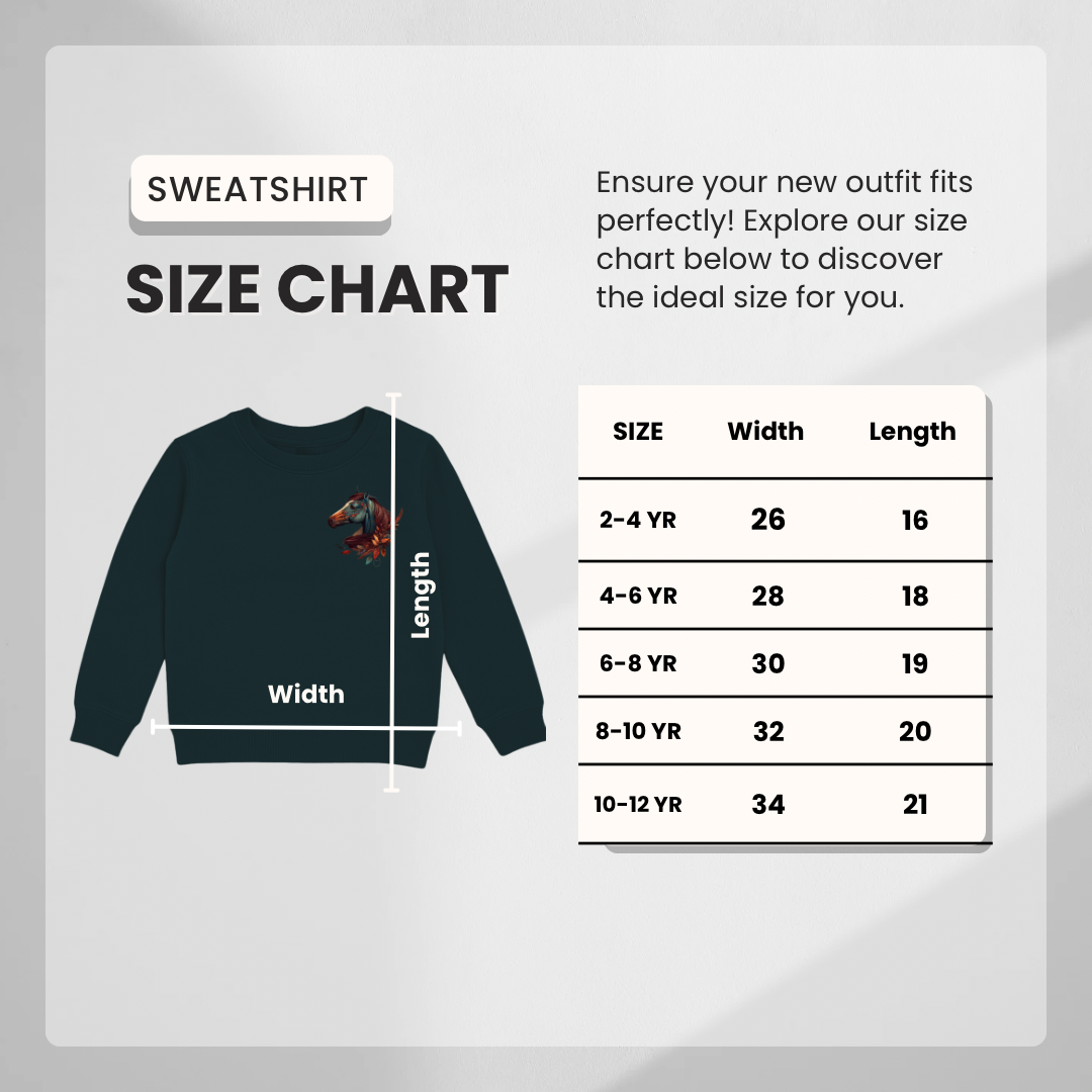 Spice Wardrobe Kids Olive Round Neck Sweat Shirts | Premium 100% Cotton | Rich Ultra Soft Fabric | Comfortable Solid Color Printed Sweat Shirts for Boys and Girls